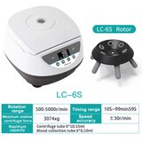 JOANLAB Centrifuga, digitalna kontrola, več velikosti cevi, LC-6S, EU vtič, (5000240490) | Shoptok.si
