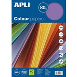 Apli barvni papirji intenzivne barve 100 listov, sortirane barve AP015279 Cene