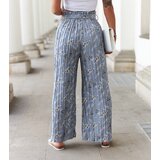 Gemre Manlio blue wide pleated trousers | shoptok.hr