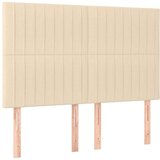  Box spring s madracem LED krem 140x200 cm od tkanine | shoptok.hr