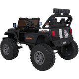  Avto na akumulator Extreme Sport 4x4 z nastavljivo dolžino vozila - dvosed - črn | Shoptok.si