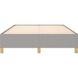  Za krevet svjetlosivi 140 x 190 cm od tkanine | shoptok.hr