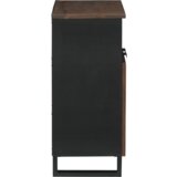 vidaXL Poredak 60x33.5x75 cm od Čvrstog Drva i Akacije | shoptok.hr