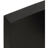 Stolna ploča tamnosmeđa 60x60x(2-6) cm tretirana hrastovina | shoptok.hr
