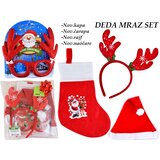 Novogodišnji deda mraz set, 4 proizvoda Cene