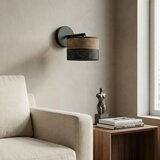  Zidna lampa KARBON 1xE27/15W/230V crna/braon | Eponuda.com