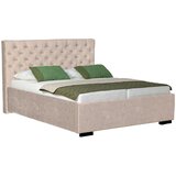Modern Living Oblazinjena Postelja Miami Storage, Krem, 160x200 | Shoptok.si