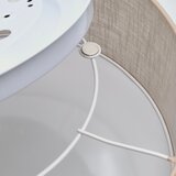  plafonska svetiljka sirja 1xE27/60W/230V prečnik 35 cm bež | Eponuda.com