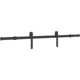  Klizna vrata NARVIK Prirodna i crna 80 x 210 cm (152,5 cm) | shoptok.hr