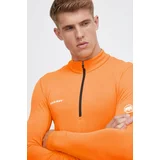 Mammut Športni pulover Aenergy ML Half Zip oranžna barva