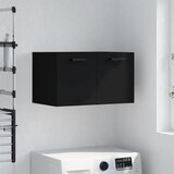 vidaXL Zidni ormarić crni 60 x 36 5 x 35 cm od konstruiranog drva | shoptok.hr