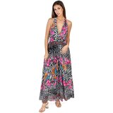 Isla Bonita By Sigris Dolge obleke Dolga Midi Obleka Večbarvna | Shoptok.si
