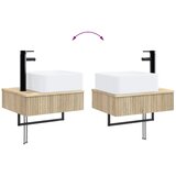  Set namještaja za kupaonicu 5 kom. Hrast sonoma | shoptok.hr
