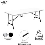 Epro sklopivi baštenski sto 152x74x70cm/ metal-plastika Cene