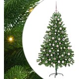 vidaXL Božićno drvce s 300 LED svjetlima s stalakom Zelena 180 cm PE | shoptok.hr