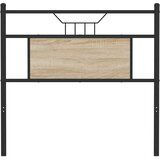  Zamjensko uzglavlje boja hrasta sonome 80 cm konstruirano drvo i čelik | shoptok.hr