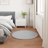  Protuklizni tepih od umjetnog zečjeg krzna OLITE Siva Ø 100 cm | shoptok.hr
