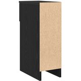  Noćni ormarić s ladicom crni hrast 20x36x60 cm | shoptok.hr