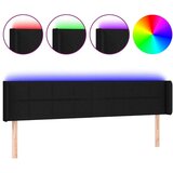  Uzglavlje crno 163x16x78/88 cm od tkanine | shoptok.hr