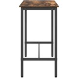  Stol Dimljeni hrast 100 x 50 x 90 5 cm Inženjerska drva i čelik | shoptok.hr