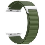 Ksix izmjenjivi najlonski remen kompatibilan s Apple Watch 42/44/45mm, zeleni Cijene