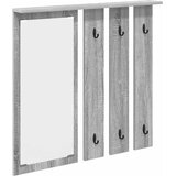  Vješalica za kapute na zidu Sivi hrast sonoma 84 x 10 x 80 cm | shoptok.hr