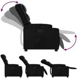  Naslonjač od umjetne kože crni | shoptok.hr