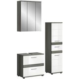 MID.YOU Kopalnica Blake, Bela, Srebrna, 3-Delna | Shoptok.si