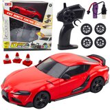  Auto na daljinsko upravljanje Drift Sports sa zamjenivim kotačima RC 4WD - crveni | Shoptok.si