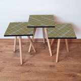 Hanah home set klub stočića 3Shp228, 3 komada, Bela | ePonuda.com