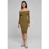 Urban Classics Women's Long Sleeve Dress tiniolive | shoptok.hr