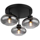 Globo 15572-3D - Plafonski luster SHAUN 3xE27ILLU/40W/230V crna | Eponuda.com
