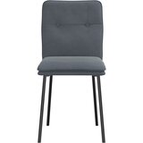  Blagovaonske stolice 4 kom tamnosive baršunaste | Eponuda.com
