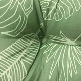  Jastuci za vrtnu klupu 2 kom s uzorkom lišća 200x50x7cm tkanina | shoptok.hr