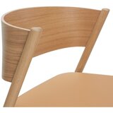 Hübsch Svetlo rjav fotelj Oblique – | Shoptok.si