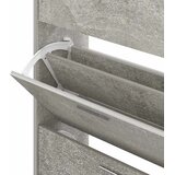 Ormarić za cipele boja betona 63x24x104 cm konstruirano drvo | shoptok.hr