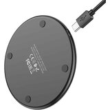 hoco. bežični punjač Pro Easy (CW6) - brzo punjenje 15 W - crni | Shoptok.si