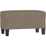 vidaXL Klupa smeđesiva 70 x 35 x 41 cm od tkanine - Sivo-smeđa 70 x 35 x 41 cm | shoptok.hr