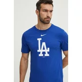 Nike Bombažna kratka majica Los Angeles Dodgers moška