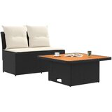  2 Komad Sofa na sredini vrta s podiznim stolom poliratan | shoptok.hr