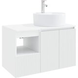  Set namještaja za kupaonicu 2 kom. Bijela Konstruirano drvo 49,5 x 44,5 x 82 cm | Shoptok.si
