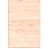  Zidna polica 40x60x(2-4) cm neobrađena masivna hrastovina | shoptok.hr