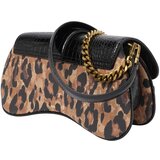Just Cavalli Torba za čez ramo karamel / svetlo rjava / črna | Shoptok.si