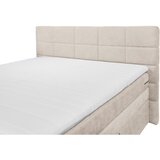 MID.YOU POSTELJA BOXSPRING 180 cm x 200 cm , tekstil peščene barve | Shoptok.si
