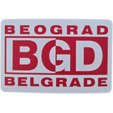  Magnet Beograd, Belo - crveni Cene