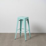 Ixia Tirkizne metalne barske stolice u setu 2 kom (visine sjedala 76,5 cm) – | shoptok.hr