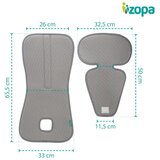 Zopa zračna podloga Breeze za autosjedalicu grupa 2/3 Sand Shell | shoptok.hr