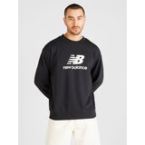 New Balance Majica črna / bela | Shoptok.si