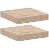  Plutajuće police 2 kom 23 x 23,5 x 4 cm od konstruiranog drva | shoptok.hr