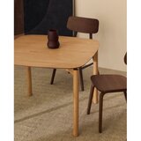 Kave Home Blagovaonski stol u dekoru jasena 100x100 cm Indara – | shoptok.hr